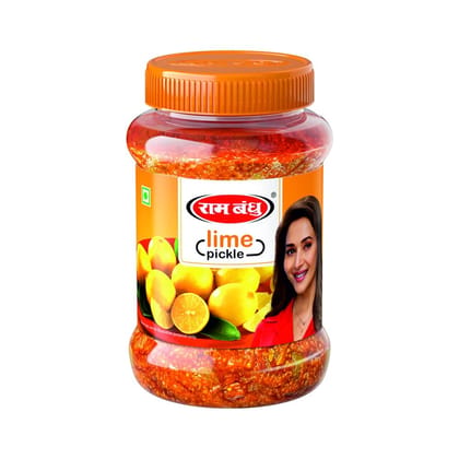 Ram Bandhu Lime Pickle 350 gm X 2 | Pack of 2 | Tangy & Spicy Nimbu Ka Achar | Made with Fresh Limes & Authentic Spices | Perfect for Enhancing Indian Meals | Pack of 2 for Family Enjoyment & Sharing Ram Bandhu Lime Pickle 350 gm X 2 | Pack of 2 | Tangy & Spicy Nimbu Ka Achar | Made with Fresh Limes & Authentic Spices | Perfect for Enhancing Indian Meals | Pack of 2 for Family Enjoyment & Sharing
