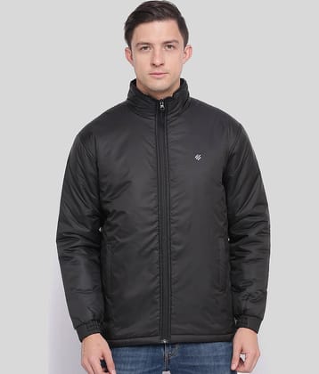 ONN - Black Nylon Regular Fit Men's Down Jacket ( Pack of 1 )