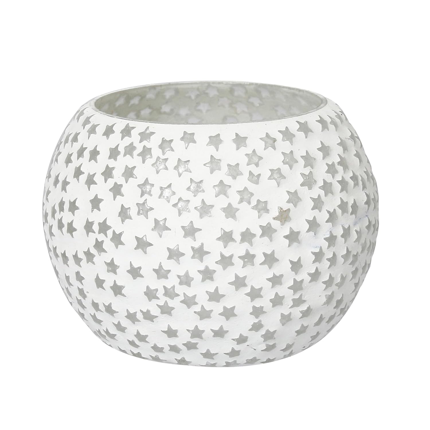 RUPIKA | Pack of 6 Turkish Mosaic Glass Tealight Candle Holders | Decorative Votive Cups for Home Table D�cor, Festive Gifts