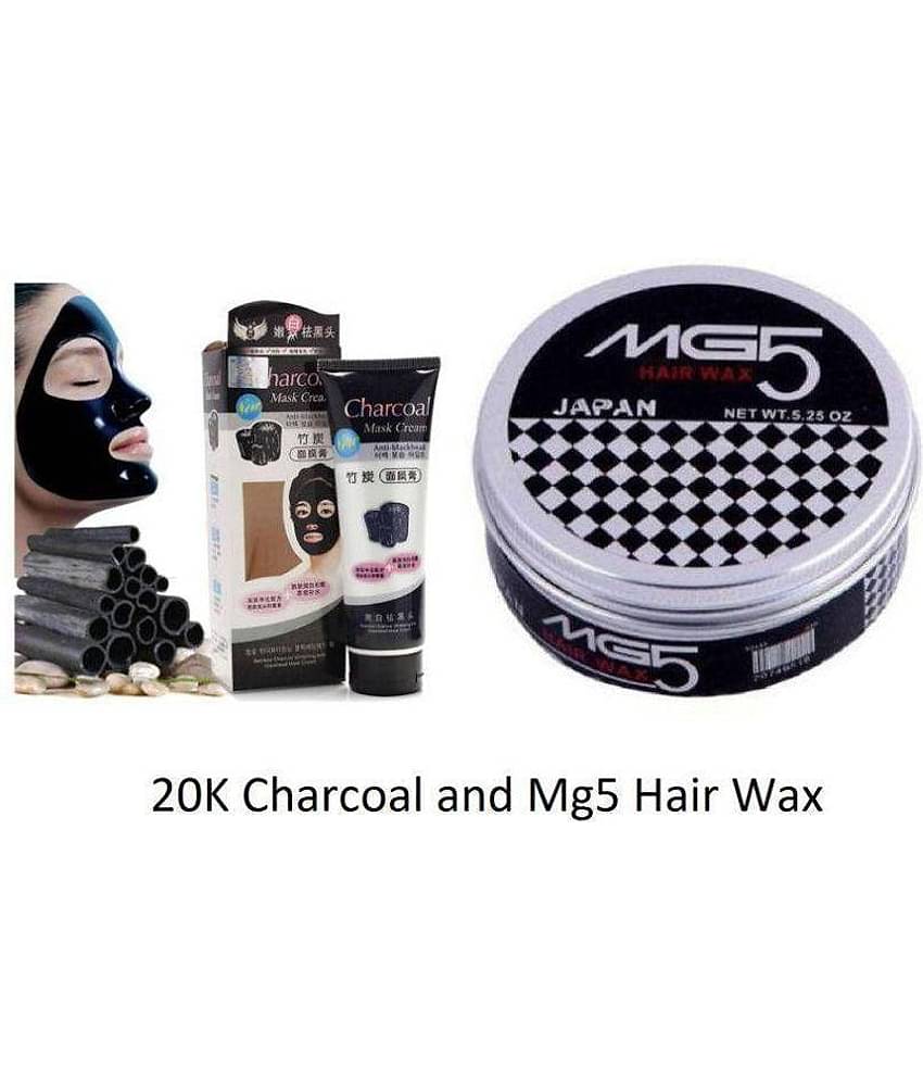 MG5 100 gm with charcoal Face Mask Cream 120 gm Pack of 2