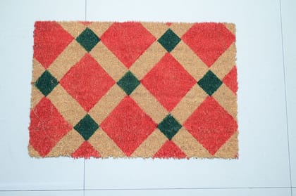 Red Green Colour Door Mat("14","24")