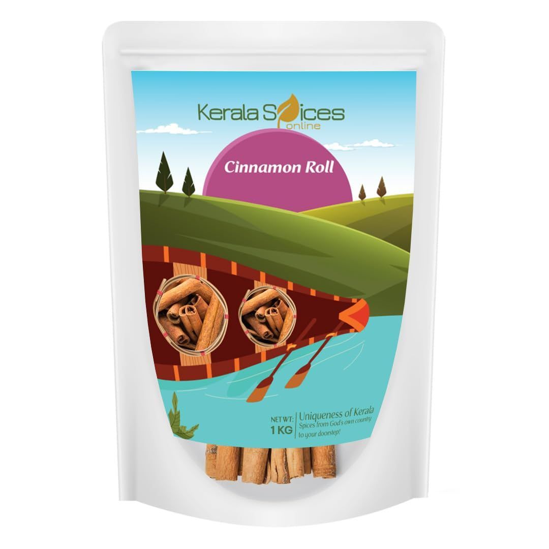 Keralaspicesonline Cinnamon Stick 1kg Finest Dalchini Stick Whole Spices