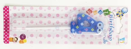 Stick Candle Numerical No. 4 Candle