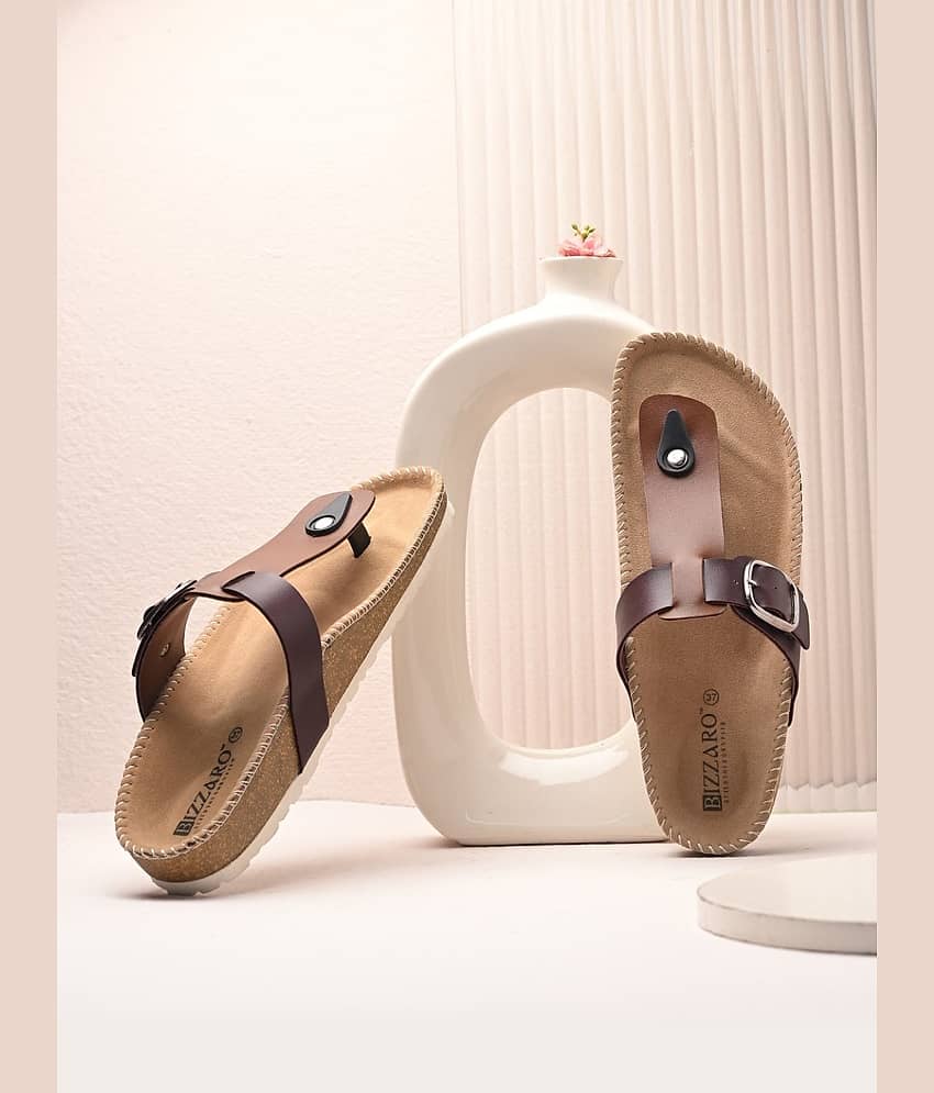 BIZZARO Tan Women's Floater Sandals