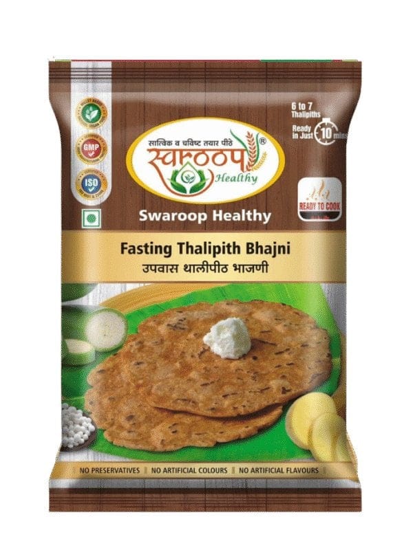 Swaroop Healthy Fasting Thalipith Bhajni (200g) | Ready-to-Cook Vrat Flour Mix | Traditional Upwas Meal