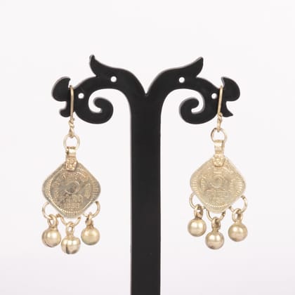 Tribes India 5 paisa Ghungroo Earring Pair