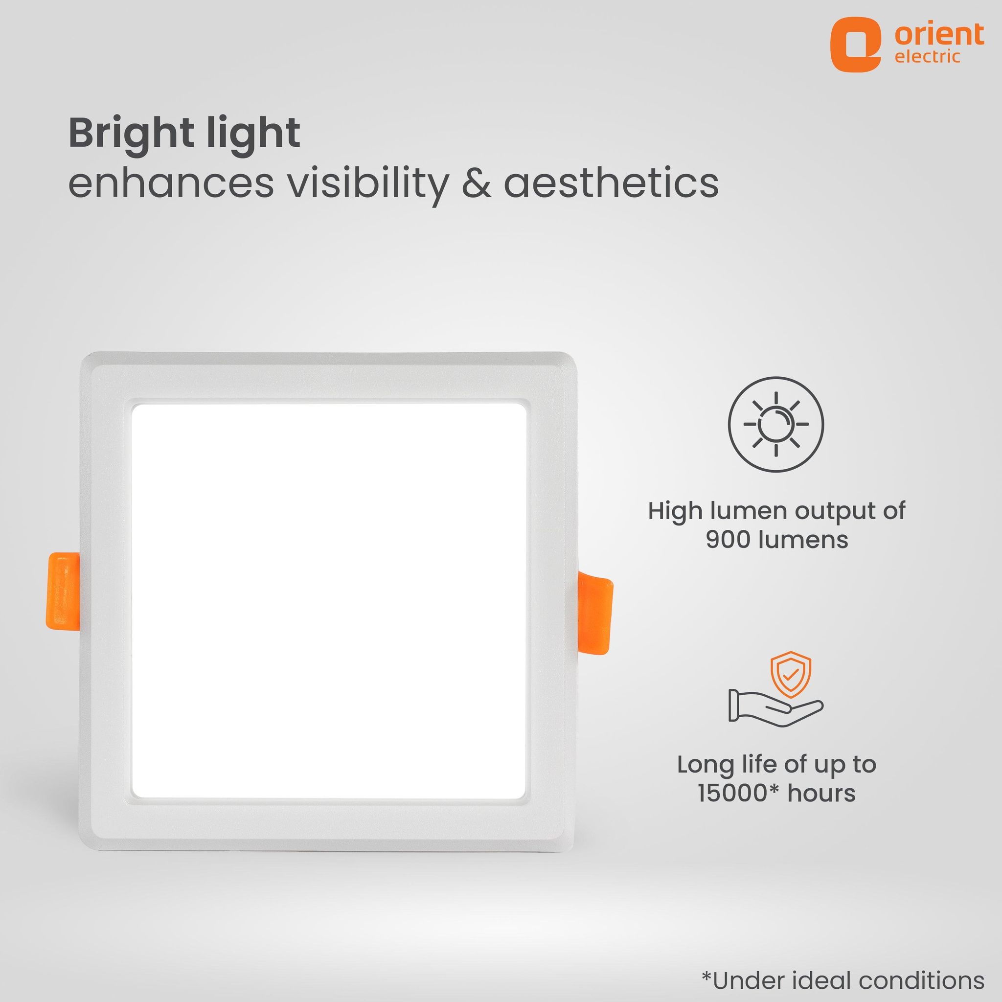Eternal Backlit LED Recess Panel Square Light Eternal Backlit LED Recess Panel Square Light - 10W / Natural White