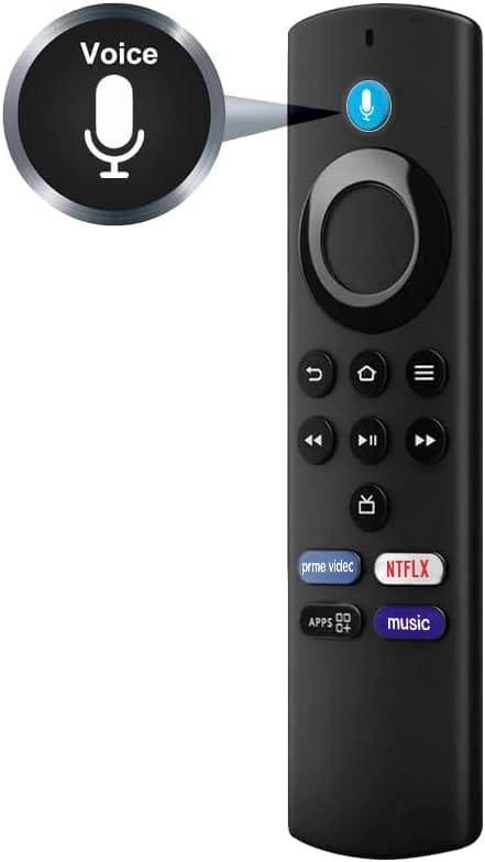 Amazon Fire Tv Stick Remote Only Suitable for Original Models Bluetooth Feature with Voice Command - Pairing Must !