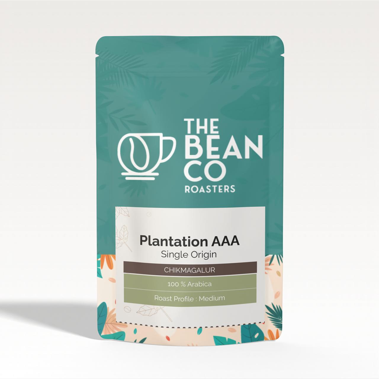 THE BEAN CO Plantation AAA | Medium Roast |100% Arabica (Aeropress, 1000 g)