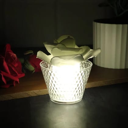 Rose Shaped Decorative Flameless LED Candles (12 Pcs) Rose Shaped Decorative Flameless LED Candles (12 Pcs)
