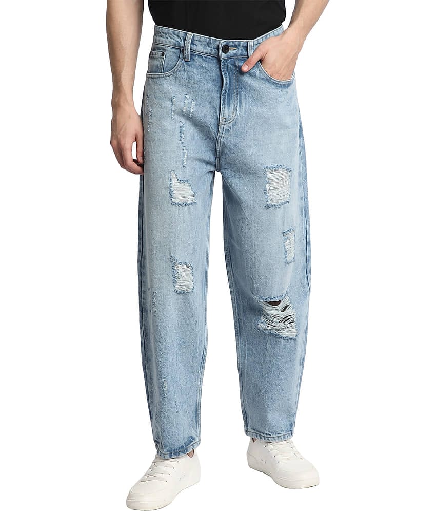 Bene Kleed Regular Fit Dyed Men's Jeans - Blue ( Pack of 1 )