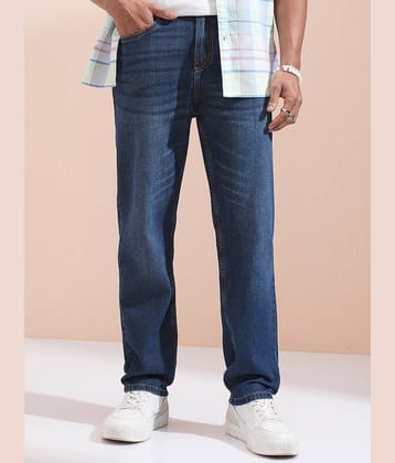 Highlander Relaxed Solid Men's Jeans - Blue ( Pack of 1 )