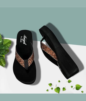 Altek Gold Women's Flip Flop