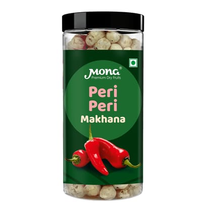 Mona Premium Peri Peri Makhana Roasted Fox Nuts - Spicy & Healthy Snack Mona Premium Peri Peri Makhana Roasted Fox Nuts - Spicy & Healthy Snack