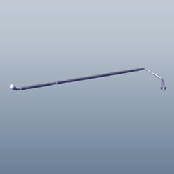 BRK HOSE ASSY HECU TO CALIPER RR - KARIZMA FIGHTER EDITION| KARIZMA XMR| KARIZMA XMR-BANGLADESH| THE CENTENNIAL| XMR 210| XMR OBD2 PHASE B BASE| XMR TFT SPEEDO - 43310ACA000S