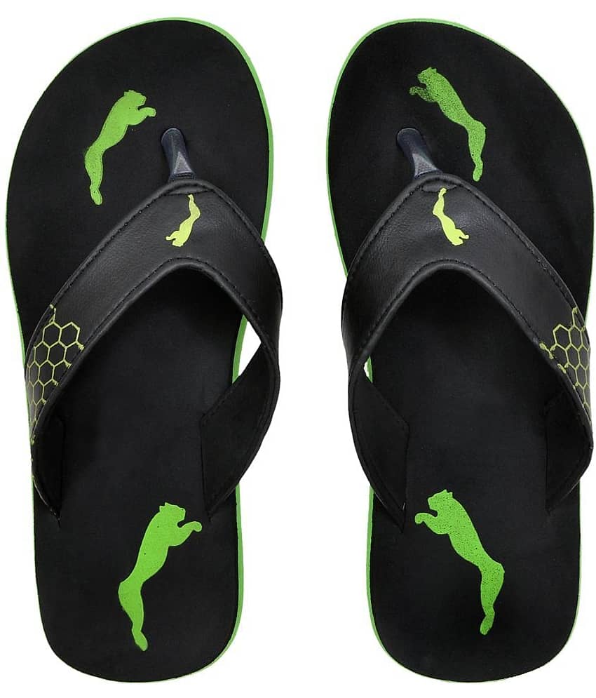 Cozy Wear - Green Men's Thong Flip Flop