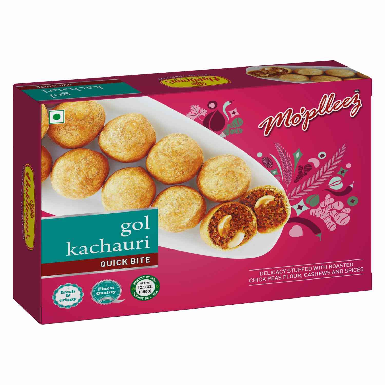 Haldiram's Gol Kachauri Namkeen - 200 gm