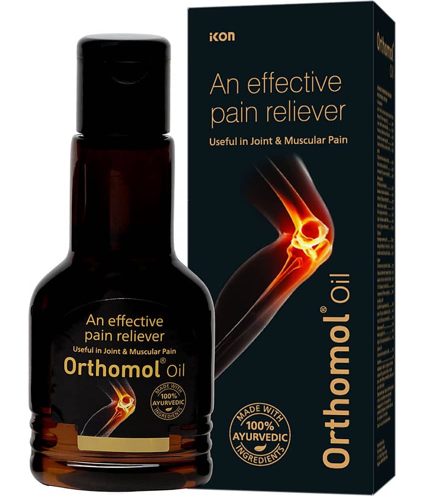 Orthomol Ayurvedic Pain Relief Oil for Joint Pain, Muscular Pain, Arthritis -50ml (Pack of 1)