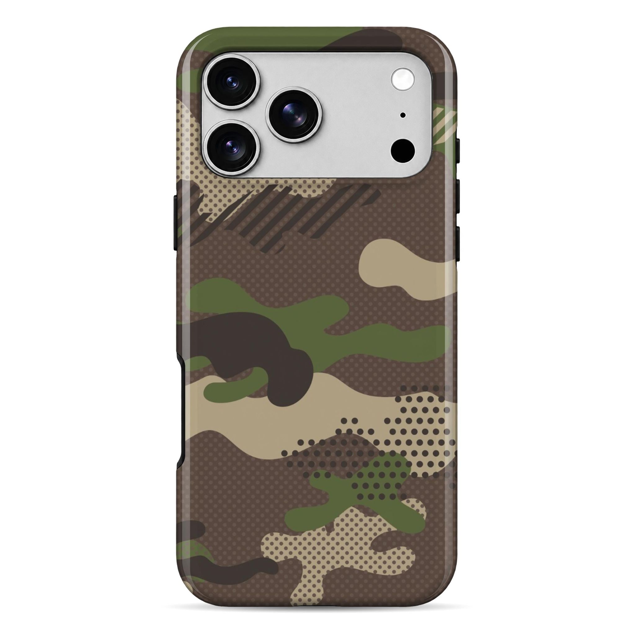 Wrapcart Military Crocodile Camo Armour Mobile Case