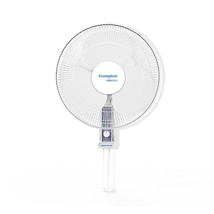Crompton Wave Plus 400 mm wall Fan, Adjustable Height, Smooth Oscillation, Superior Air Delivery, 2 Year Warranty - White Crompton Wave Plus 400 mm wall Fan, Adjustable Height, Smooth Oscillation, Superior Air Delivery, 2 Year Warranty - White