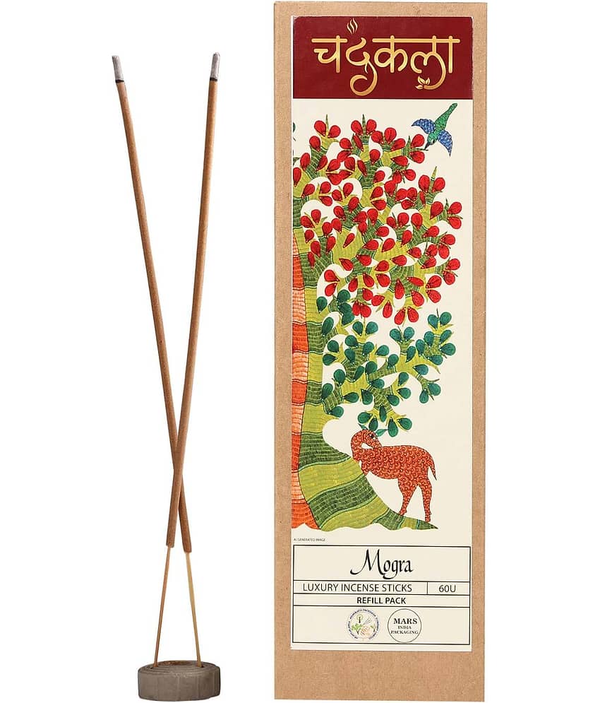 Chandrakala Incense Stick Mogra 60 Pieces ( Pack of 1 )