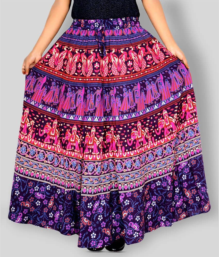 Sttoffa - Multicolor Cotton Women's Wrap Skirt ( Pack of 1 )