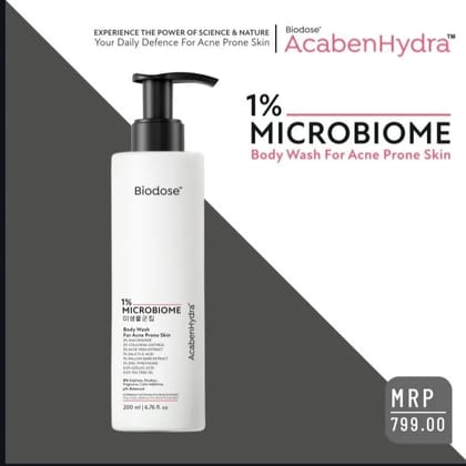 AcabenHydra Bodywash for Acne Prone Skin