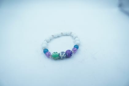 Boho Tibetan Style Floral Beaded Bracelet