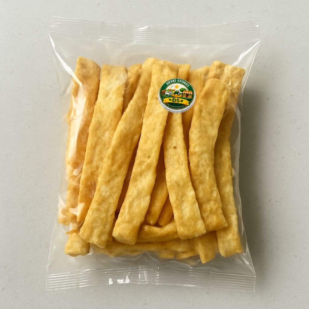 Devki Stores's fafda - crispy indian snack