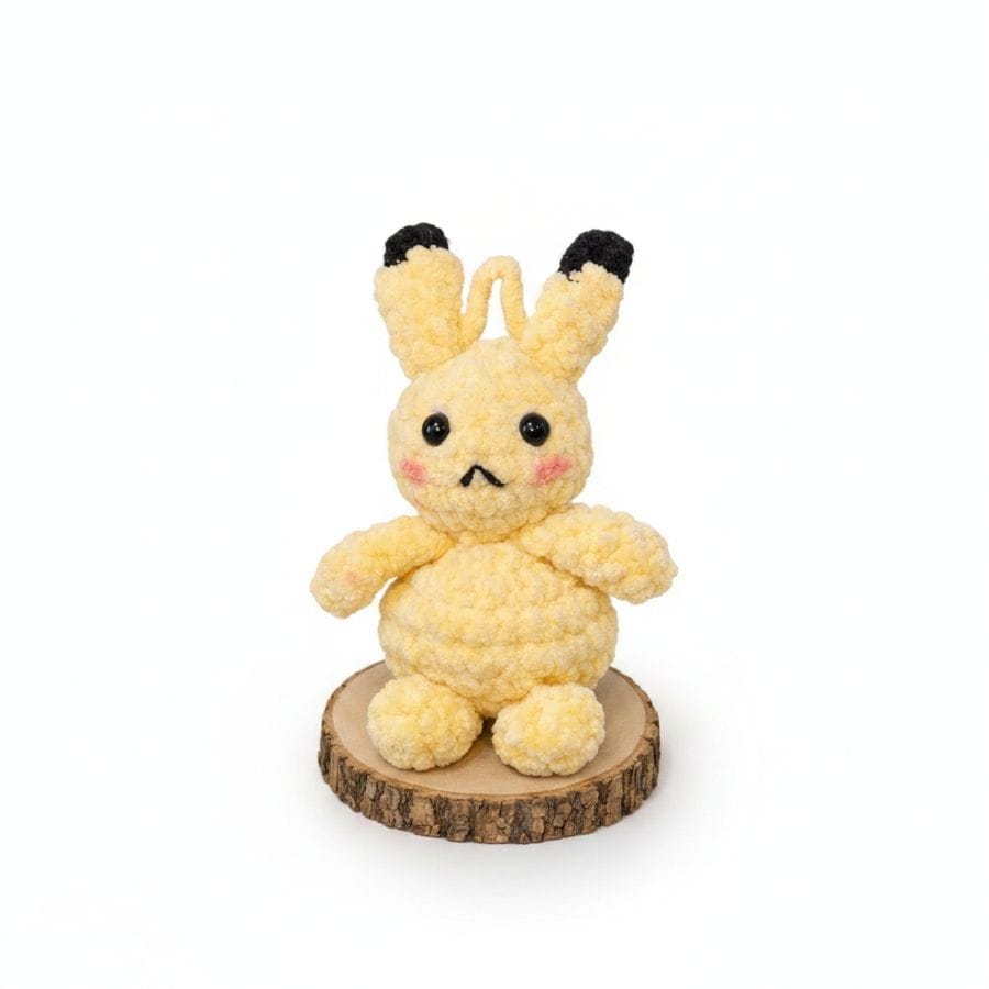 Crocheted Bunny Soft Toy