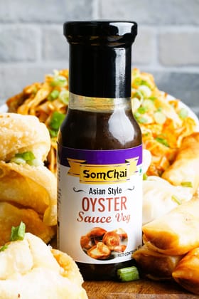 Somchai Oyster Sauce Veg (200g) | Mushroom-Based Vegetarian Umami Sauce | Stir-Fries & Marinades Somchai Oyster Sauce Veg (200g) | Mushroom-Based Vegetarian Umami Sauce | Stir-Fries & Marinades