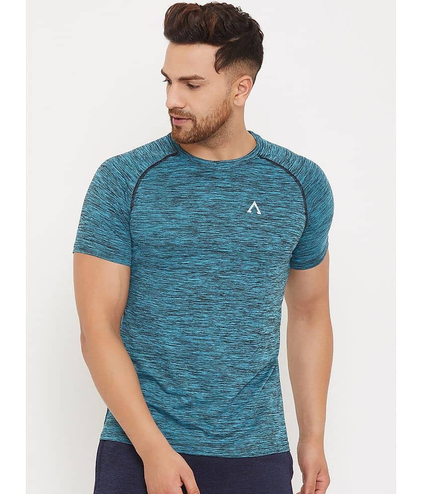 Austiex - Blue Polyester Regular Fit Men's Sports T-Shirt ( Pack of 1 )