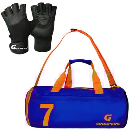 GROUPERS Combo Set of Duffle Polyester Bag with GloveslDuffle Bags Travel GROUPERS Combo Set of Duffle Polyester Bag with GloveslDuffle Bags Travel