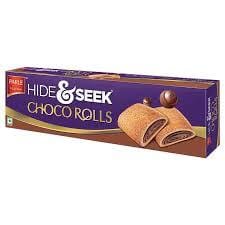 PARLE HIDE AND SEEK CHOCO ROLLS 60GM PARLE HIDE AND SEEK CHOCO ROLLS 60GM