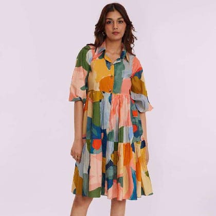 Premium Floral One Piece Maxi Dress Formal Occasion