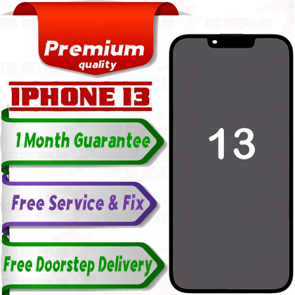 Apple iPhone 13  (display glass combo folder) Mobile Display LCD Screen With Touch.Black