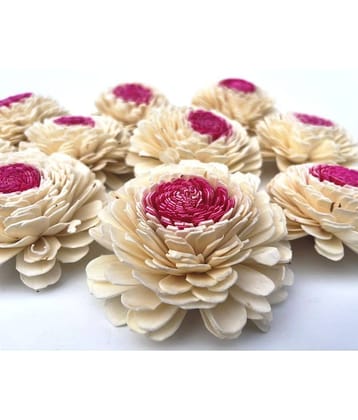 PUPRIWALL - Multicolor Sunflower Artificial Flower ( Pack of 10 )