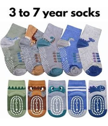 BBYARAJ Pack of 5 Unisex for Baby Cotton Full Length Socks ( Beige )