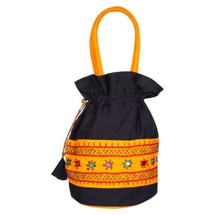 Banjara Handmade Border Batwa Bag Big Banjara Handmade Border Batwa Bag Big