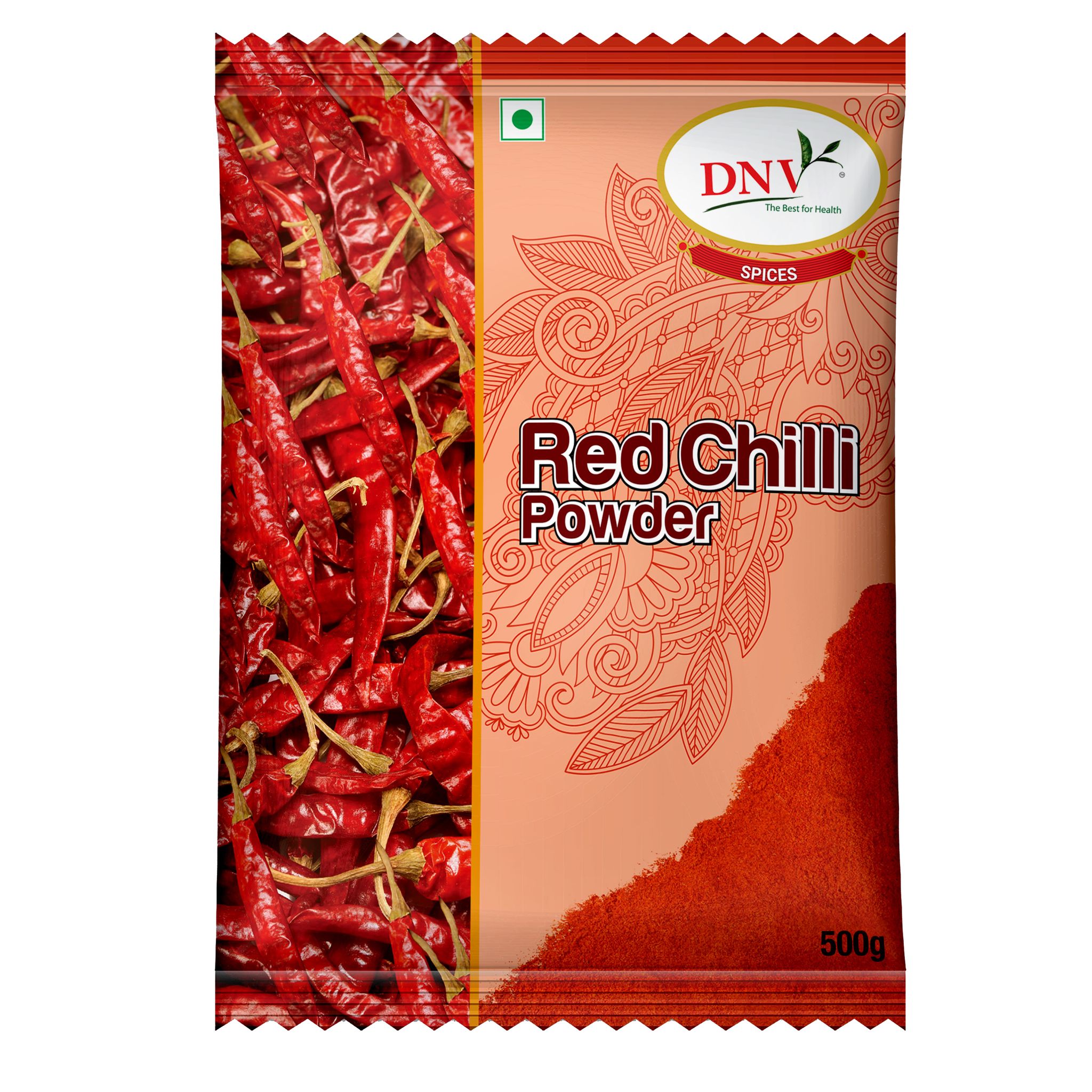 DNV Foods Chilli Powder, 500 gm