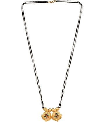 ADMIER Golden Mangalsutra ( Pack of 1 )