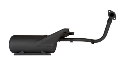 Hero Genuine Muffler Comp Exh for Pleasure | Noise Reduction | Durable Stainless Steel | OEM Fit | Corrosion Resistant | Easy Installation- 18300AALH00S