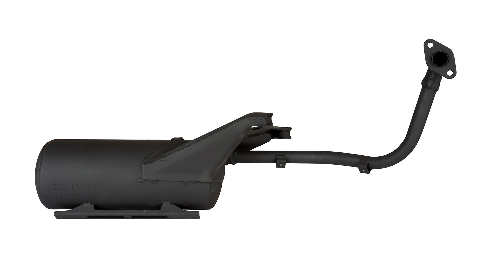 Hero Genuine Muffler Comp Exh for Pleasure | Noise Reduction | Durable Stainless Steel | OEM Fit | Corrosion Resistant | Easy Installation- 18300AALH00S