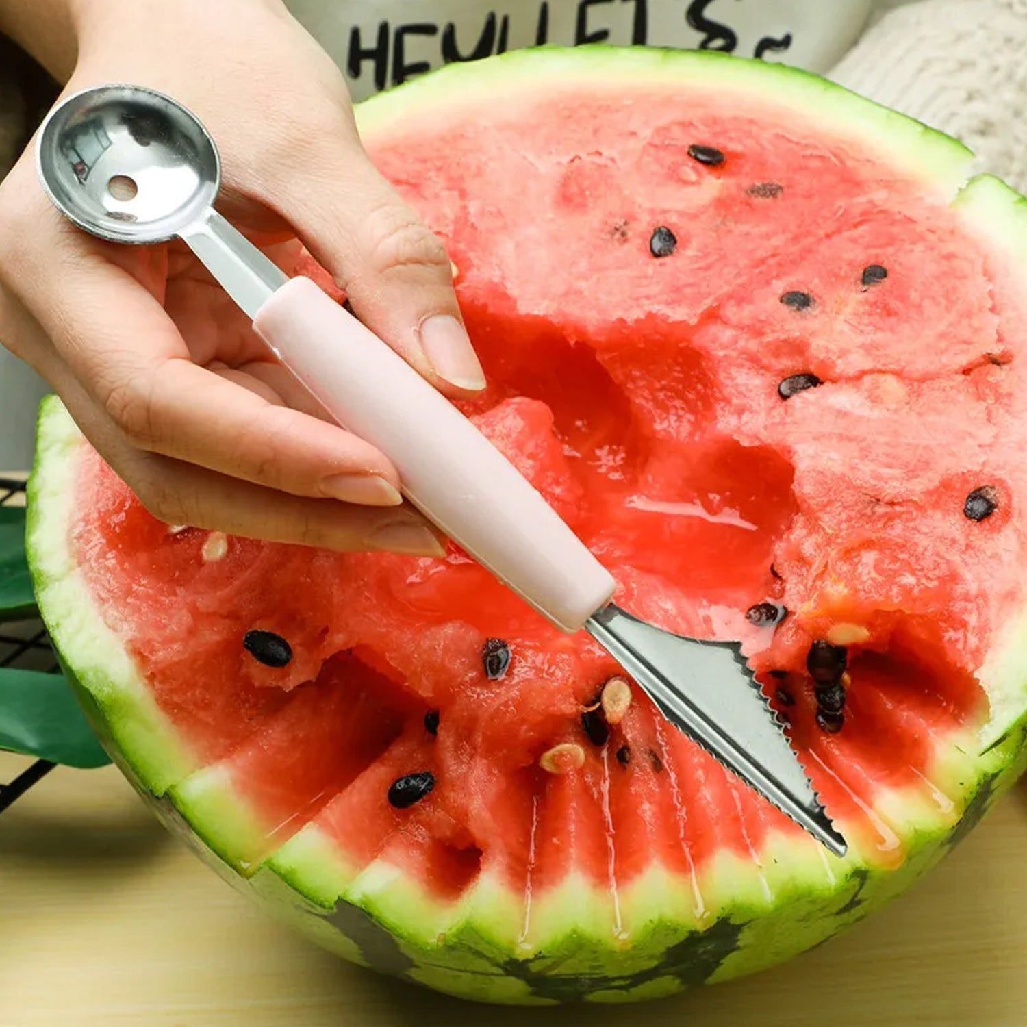 Multifunctional Fruit scooper & peeler  Garnish Kit