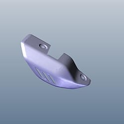 Hero Genuine Cover Muffler for Xtreme 125 | Durable Construction | OEM Fit | Reliable Performance | Engine Protection | Easy Installation - 18312ACL000S
