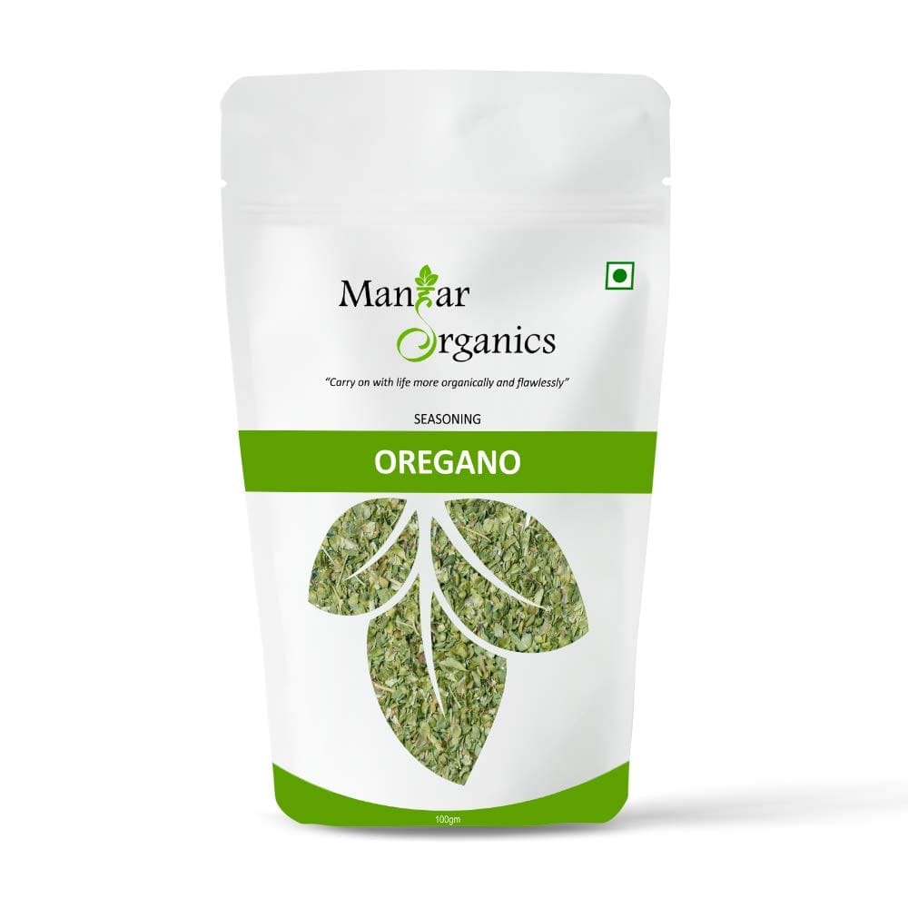 Manhar Organics Oregano Flakes for seasoning: 500gm (Oregano, 500gm)