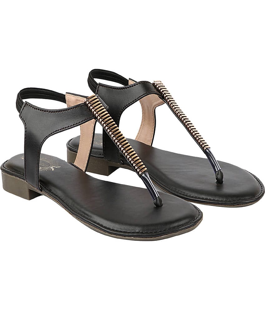 Shoetopia Black Women's Flats