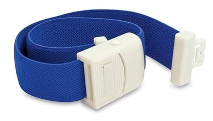 Tourniquet Band for Blood Collection Rubber with Plastic Buckle (Pack of 3)