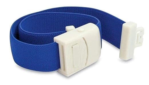 Tourniquet Band for Blood Collection Rubber with Plastic Buckle (Pack of 3)