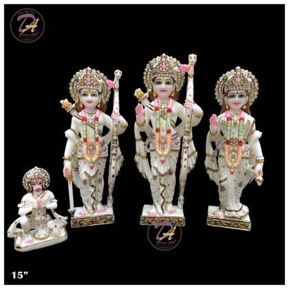 Marble Ram Darbar Moorti